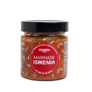 sauce ismenia, sauce marinade non piquante, pour préparer vos viandes et vos poissons